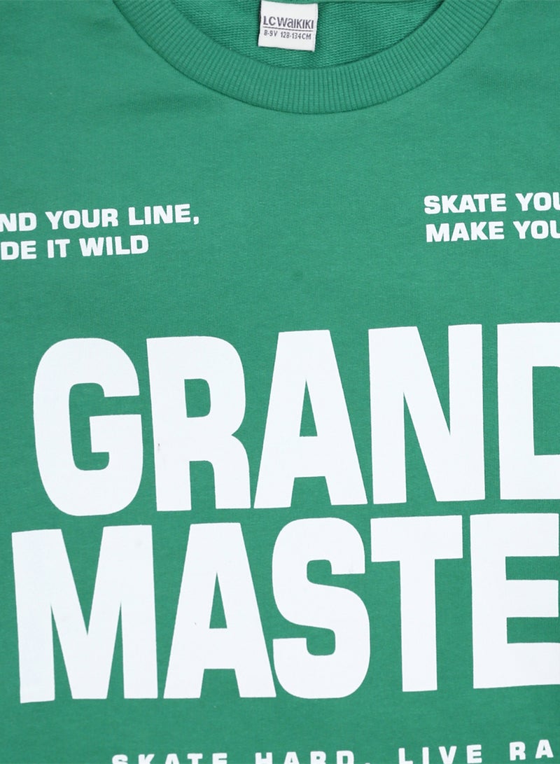 ال سي وايكيكي سويت شيرت أولادي مطبوع - Image 3